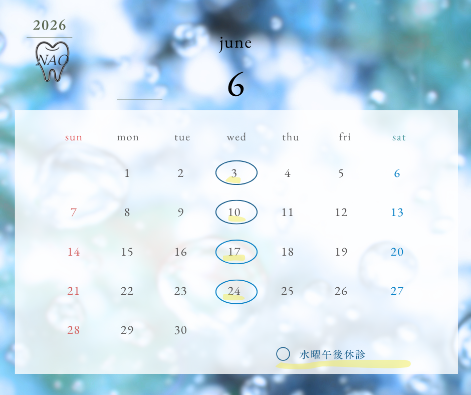 ６月の診療予定